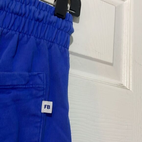 Frankie’s Bikinis Frank Oversized Sweatpants Pacific Blue Size Medium - Picture 9 of 12